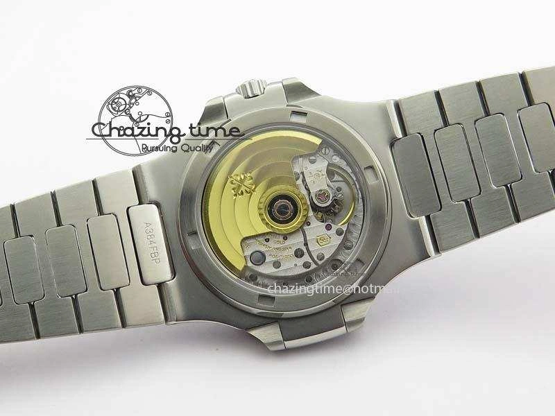 Nautilus Jumbo 5711 MKF Best Version Gray Dial On Bracelet A2824 PP324CS V Thermal 9079