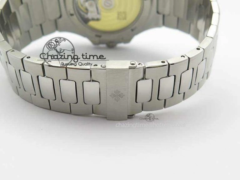 Nautilus Jumbo 5711 MKF Best Version Gray Dial On Bracelet A2824 PP324CS V Thermal 9079