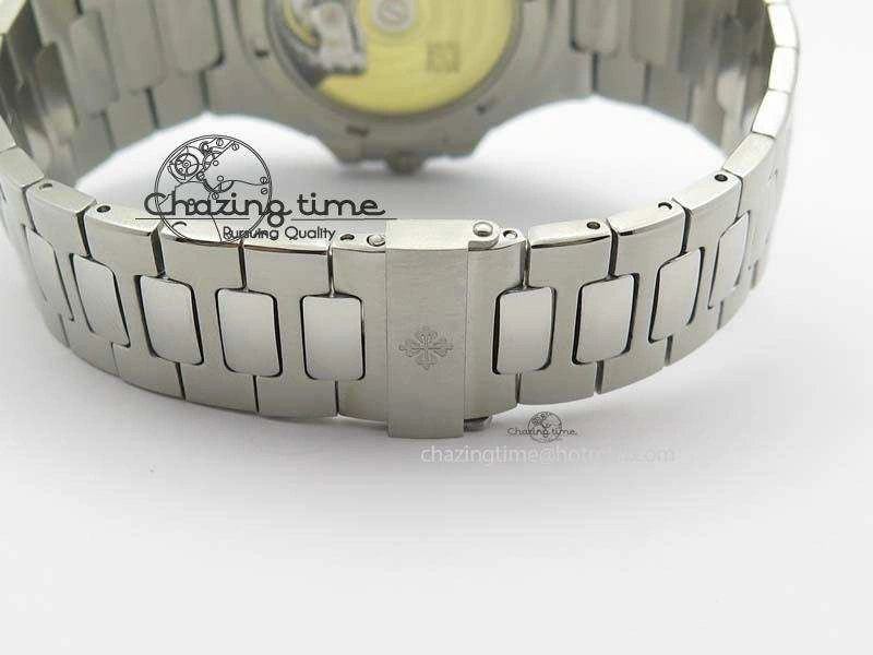 Nautilus Jumbo 5711 MKF Best Version Gray Dial On Bracelet A2824 PP324CS V Thermal 9079