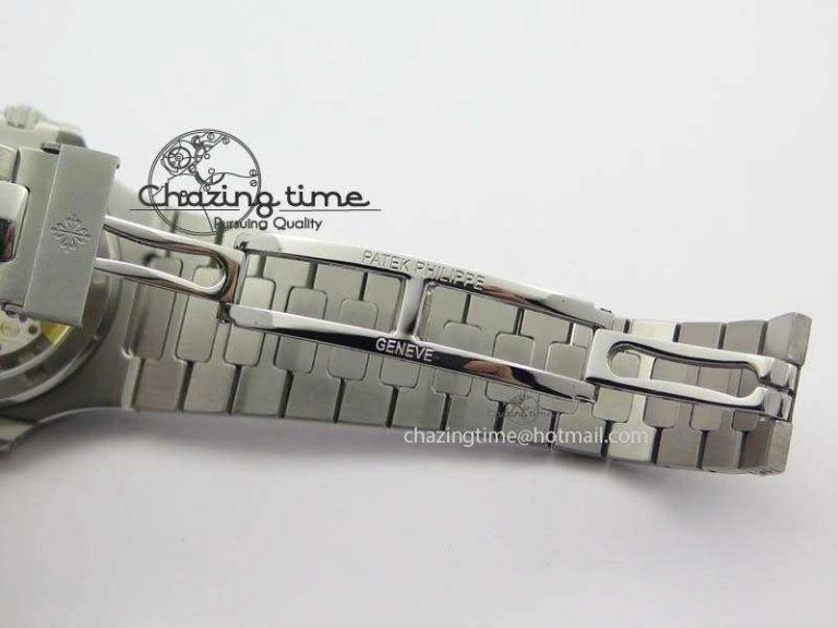 Nautilus Jumbo 5711 MKF Best Version Gray Dial On Bracelet A2824 PP324CS V Thermal 9079
