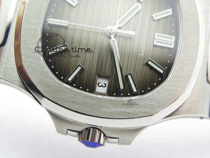 Nautilus Jumbo 5711 MKF Best Version Gray Dial On Bracelet A2824 PP324CS V Thermal 9079