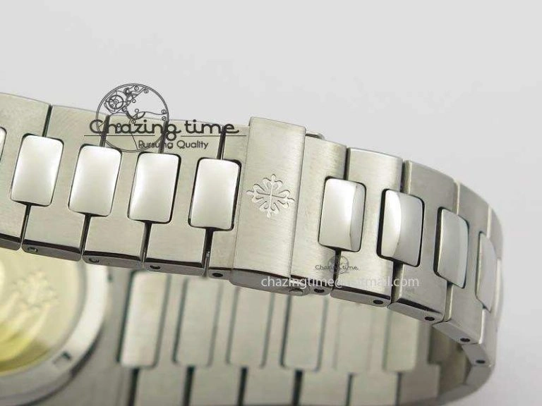 SoftTouch Nautilus Jumbo 5711 PF 1:1 Best Version Gray Dial On SS Bracelet A324 Clone 9042