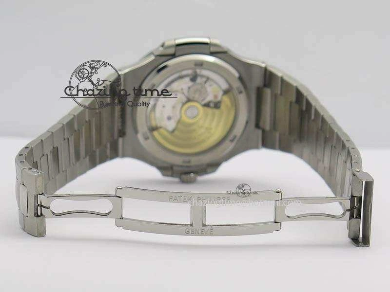 SoftTouch Nautilus Jumbo 5711 PF 1:1 Best Version Gray Dial On SS Bracelet A324 Clone 9042