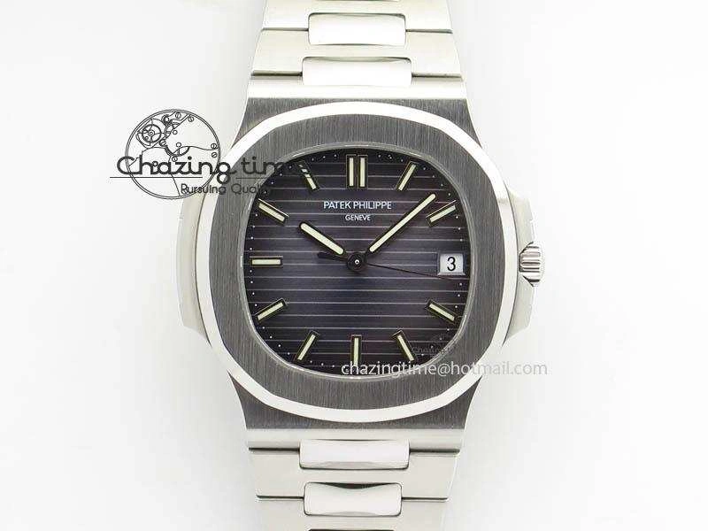 SoftTouch Nautilus Jumbo 5711 PF 1:1 Best Version Gray Dial On SS Bracelet A324 Clone 9042