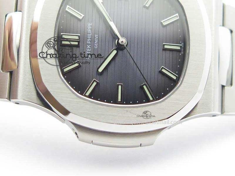 SoftTouch Nautilus Jumbo 5711 PF 1:1 Best Version Gray Dial On SS Bracelet A324 Clone 9042