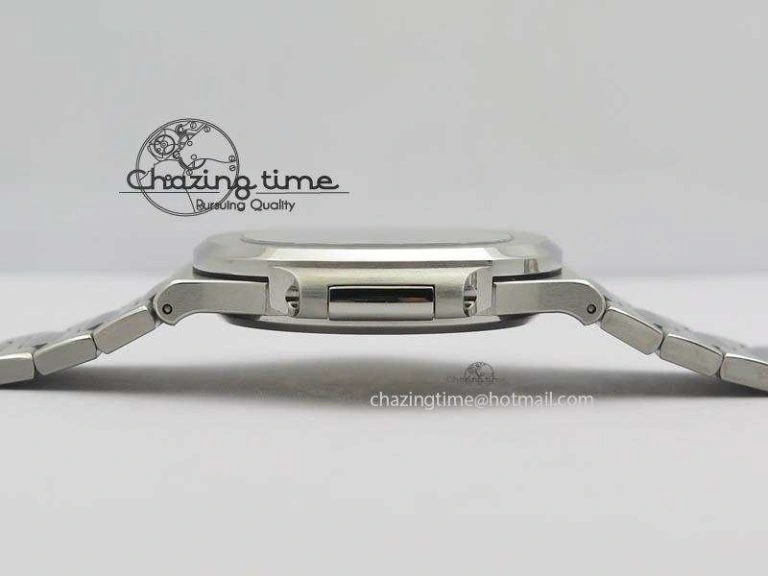 SoftTouch Nautilus Jumbo 5711 PF 1:1 Best Version Gray Dial On SS Bracelet A324 Clone 9042