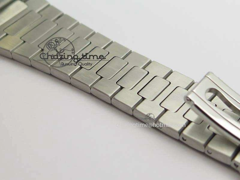 SoftTouch Nautilus Jumbo 5711 PF 1:1 Best Version Gray Dial On SS Bracelet A324 Clone 9042