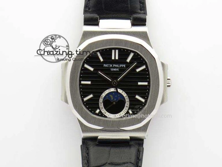 Stylish Nautilus Jumbo 5711 RG BP-Maker V2 Edition Brown Dial On Brown Leather Strap MIYOTA 9015 PP324CS 9103