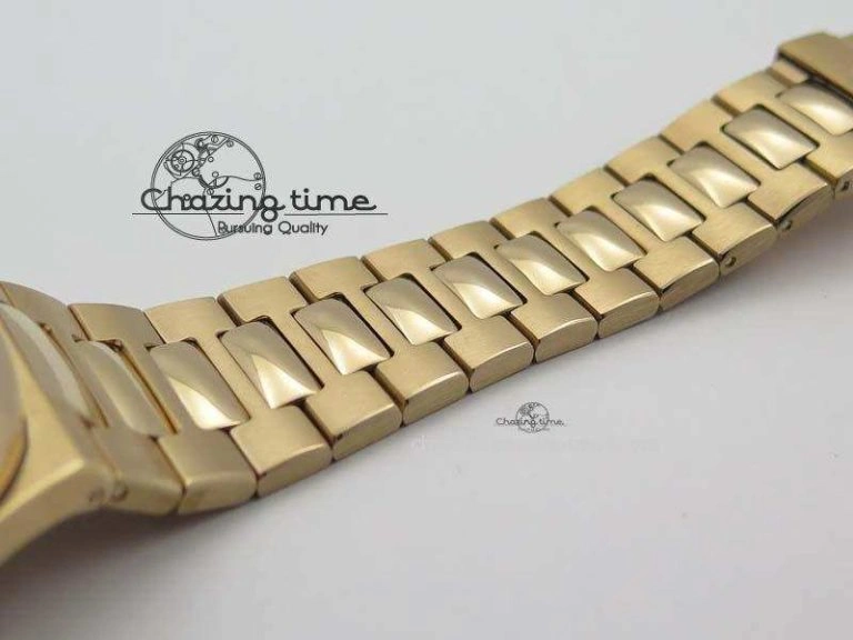 Nautilus Jumbo 5711 RG JJF Best Version Brown Dial On RG Bracelet A324CS ModernLook 9077