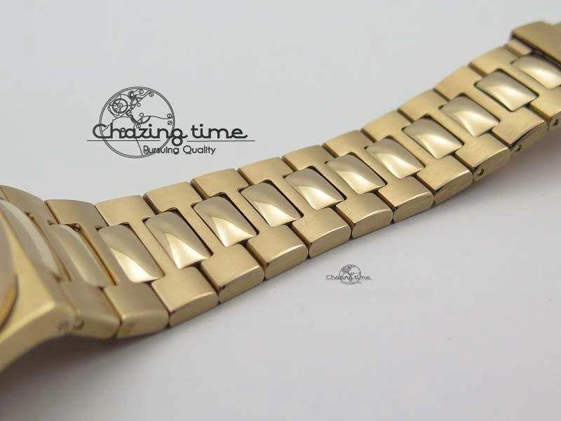 Nautilus Jumbo 5711 RG JJF Best Version Brown Dial On RG Bracelet A324CS ModernLook 9077
