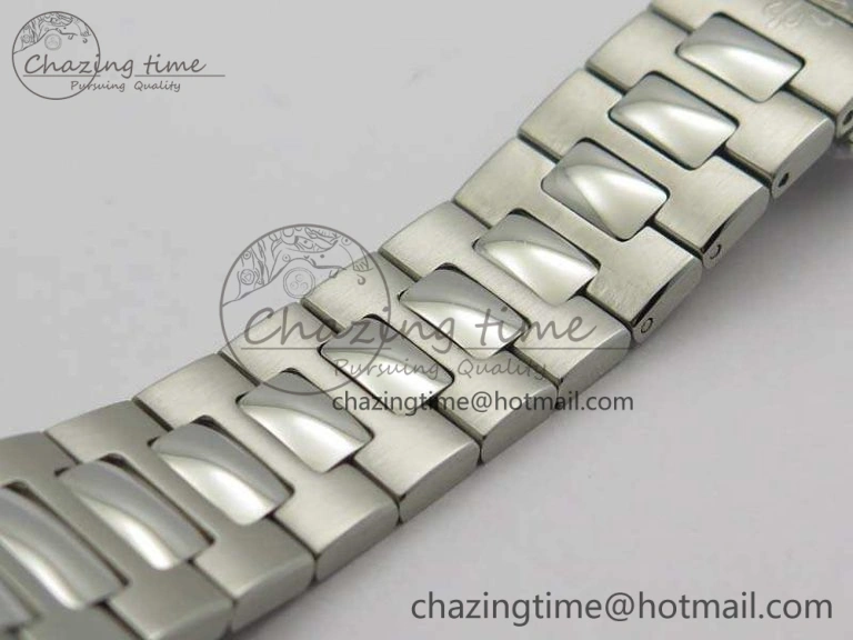 Nautilus Jumbo Ladies 7018 PF 1:1 Best Edition Blue Textured Dial On SS Bracelet A324 Clone Neat 9034