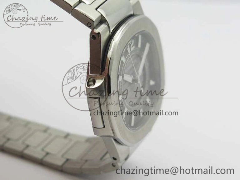 Supportive Nautilus Ladies 7011 SS JJF 1:1 Best Edition Gray Dial On SS Bracelet ETA Quartz 9049
