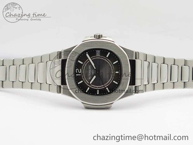 Supportive Nautilus Ladies 7011 SS JJF 1:1 Best Edition Gray Dial On SS Bracelet ETA Quartz 9049