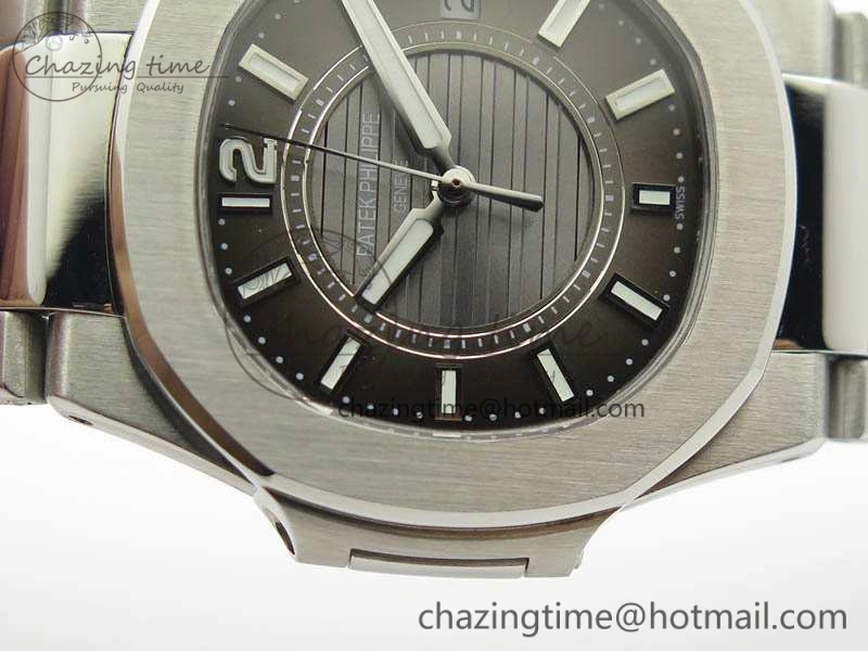 Supportive Nautilus Ladies 7011 SS JJF 1:1 Best Edition Gray Dial On SS Bracelet ETA Quartz 9049