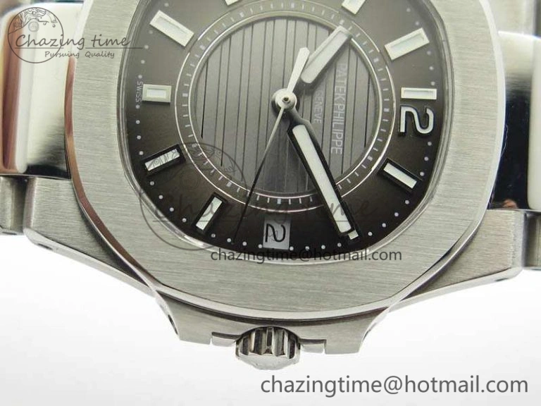 Supportive Nautilus Ladies 7011 SS JJF 1:1 Best Edition Gray Dial On SS Bracelet ETA Quartz 9049