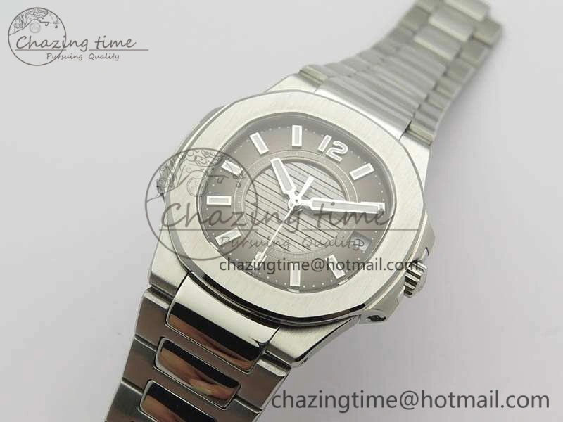 Supportive Nautilus Ladies 7011 SS JJF 1:1 Best Edition Gray Dial On SS Bracelet ETA Quartz 9049