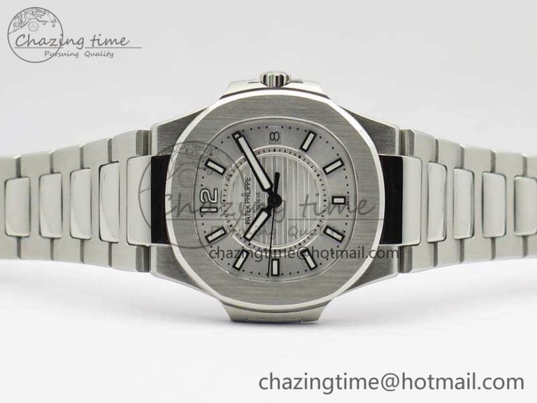 TopPick Nautilus Ladies 7011 SS JJF 1:1 Best Edition White Dial On SS Bracelet ETA Quartz 9047