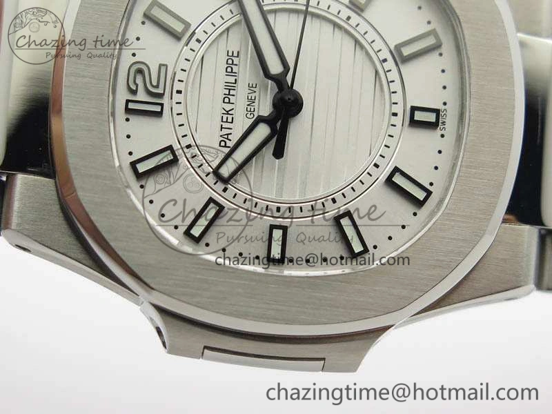 TopPick Nautilus Ladies 7011 SS JJF 1:1 Best Edition White Dial On SS Bracelet ETA Quartz 9047