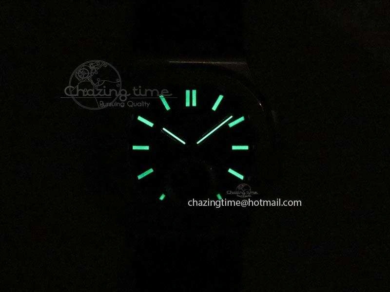 ZeroBulk Nautilus Moonphase SS Blue Dial On Black Leather Strap MIYOTA 9015 PP324CS 9086
