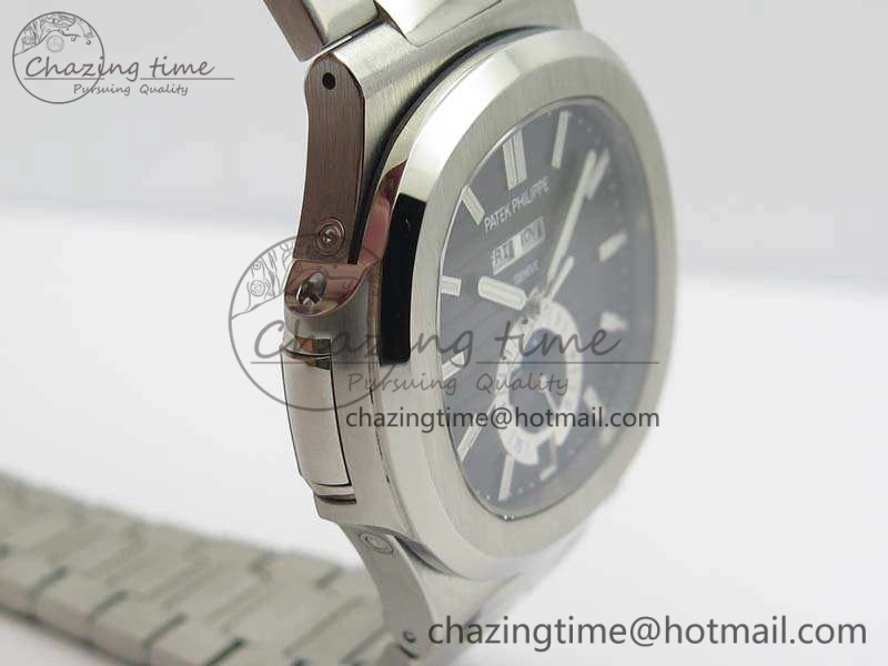 FreshLook Nautilus Moonphase SS KMF Gray Dial On SS Bracelet Calendar Movement V 9016