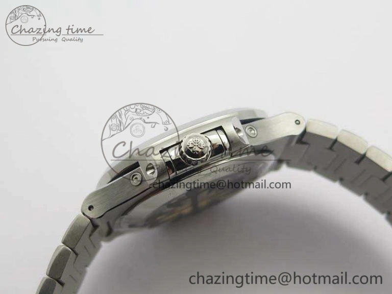 FreshLook Nautilus Moonphase SS KMF Gray Dial On SS Bracelet Calendar Movement V 9016
