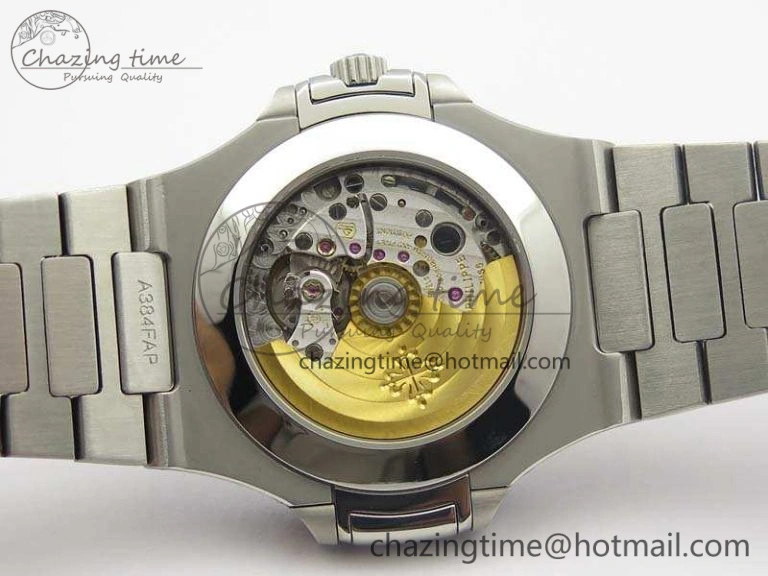 FreshLook Nautilus Moonphase SS KMF Gray Dial On SS Bracelet Calendar Movement V 9016