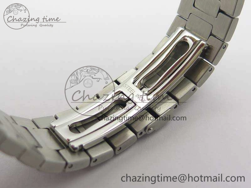 FreshLook Nautilus Moonphase SS KMF Gray Dial On SS Bracelet Calendar Movement V 9016