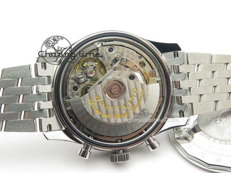 Navitimer 01 BP Maker 1:1 SS Black Dial Numeral Markers On SS Bracelet A FashionForward 5790