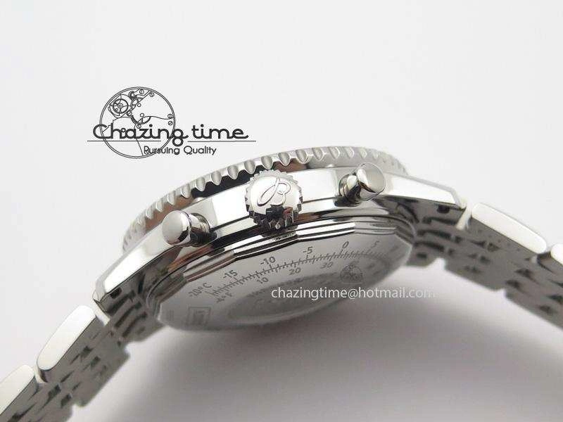 Navitimer 01 BP Maker 1:1 SS White Dial Numeral Markers On SS Bracelet A Durable 5788
