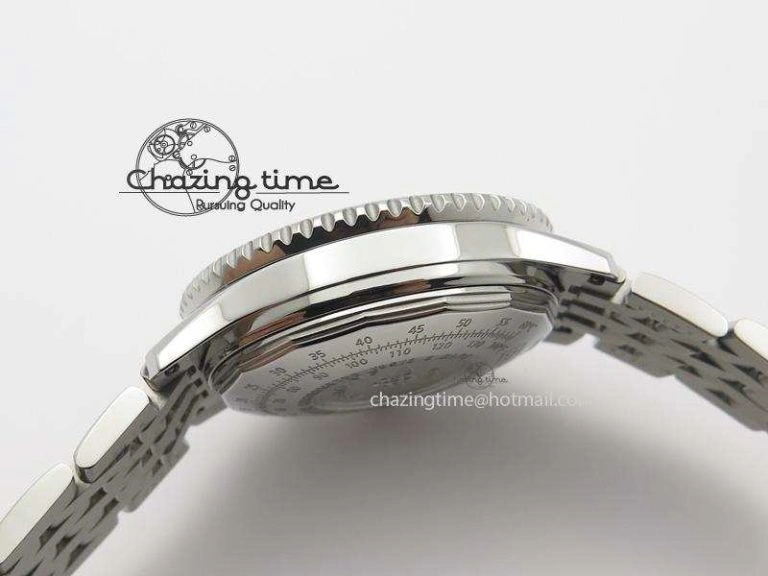 Navitimer 01 BP Maker 1:1 SS White Dial Numeral Markers On SS Bracelet A Durable 5788