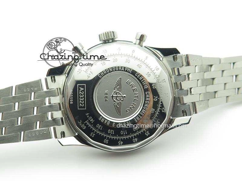 Navitimer 01 BP Maker 1:1 SS White Dial Numeral Markers On SS Bracelet A Durable 5788