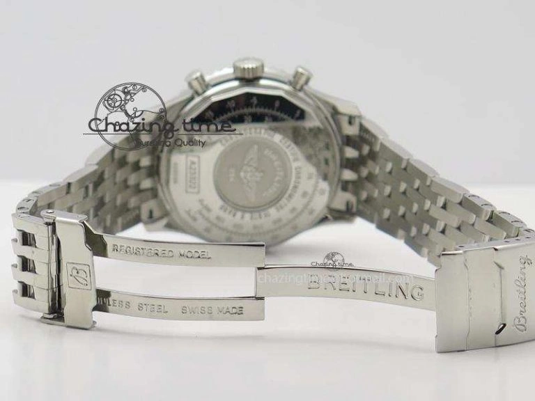 Navitimer 01 BP Maker 1:1 SS White Dial Numeral Markers On SS Bracelet A Durable 5788