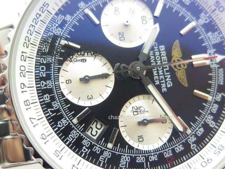 Navitimer 01 Bp Maker 1:1 SS Black Dial On SS Bracelet A Trendy 5789