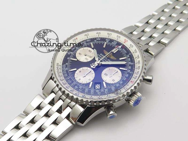 Navitimer 01 Bp Maker 1:1 SS Black Dial On SS Bracelet A Trendy 5789