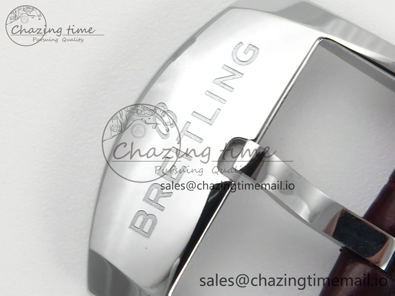 Minimalist Navitimer 1 RG SS 38mm TF 1:1 Best Edition White Bezel White Dial on Brown Leather Strap A 5480