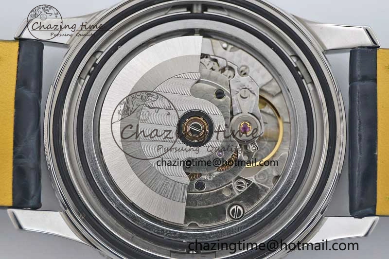 UrbanStyle Navitimer 1 SS 38mm TF 1:1 Best Edition SS Bezel White Dial on Blue Croco Strap A 5523