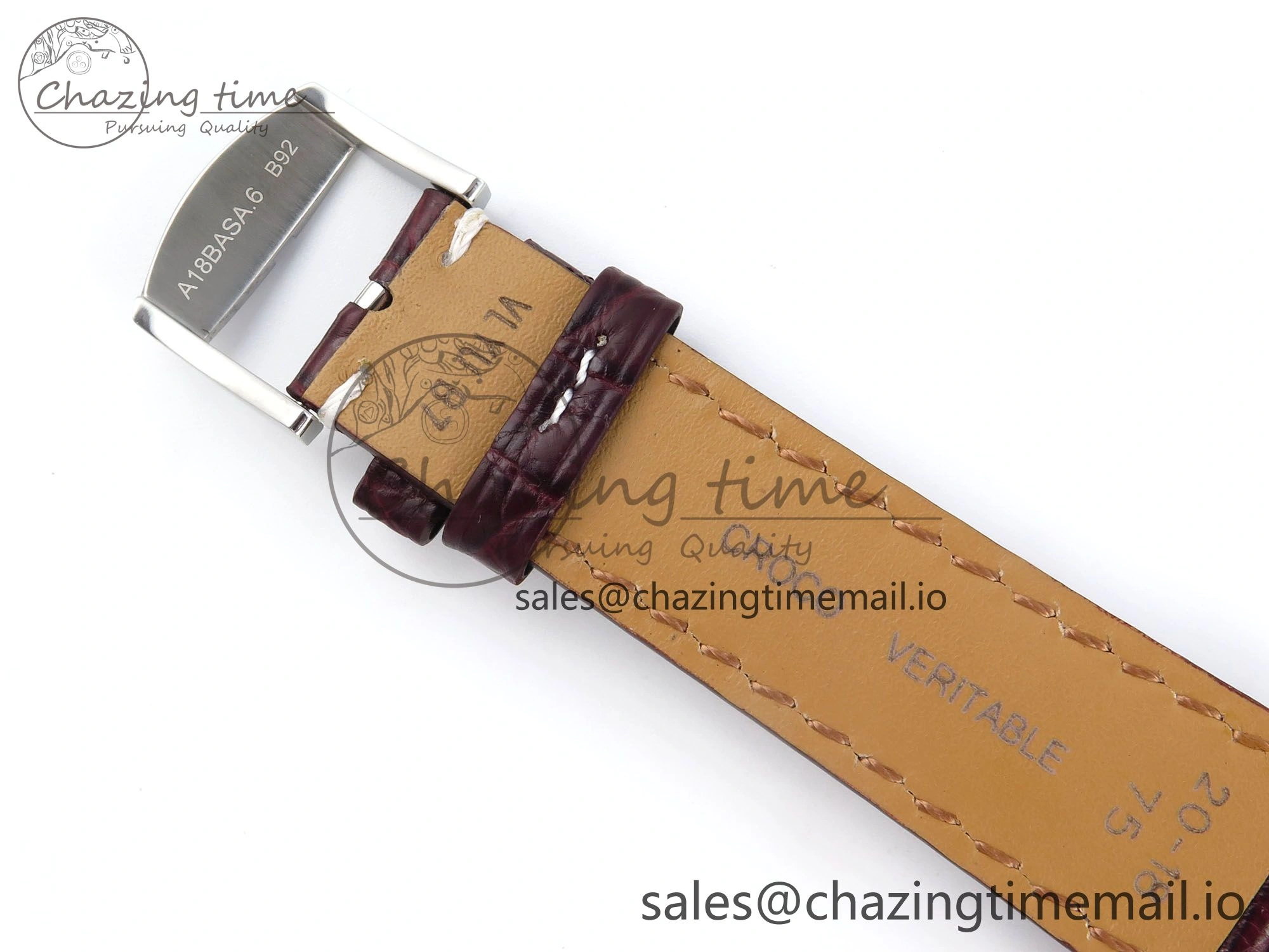 Packable Navitimer 1 SS 38mm TF 1:1 Best Edition White Bezel Blue Dial on Brown Leather Strap A 5477