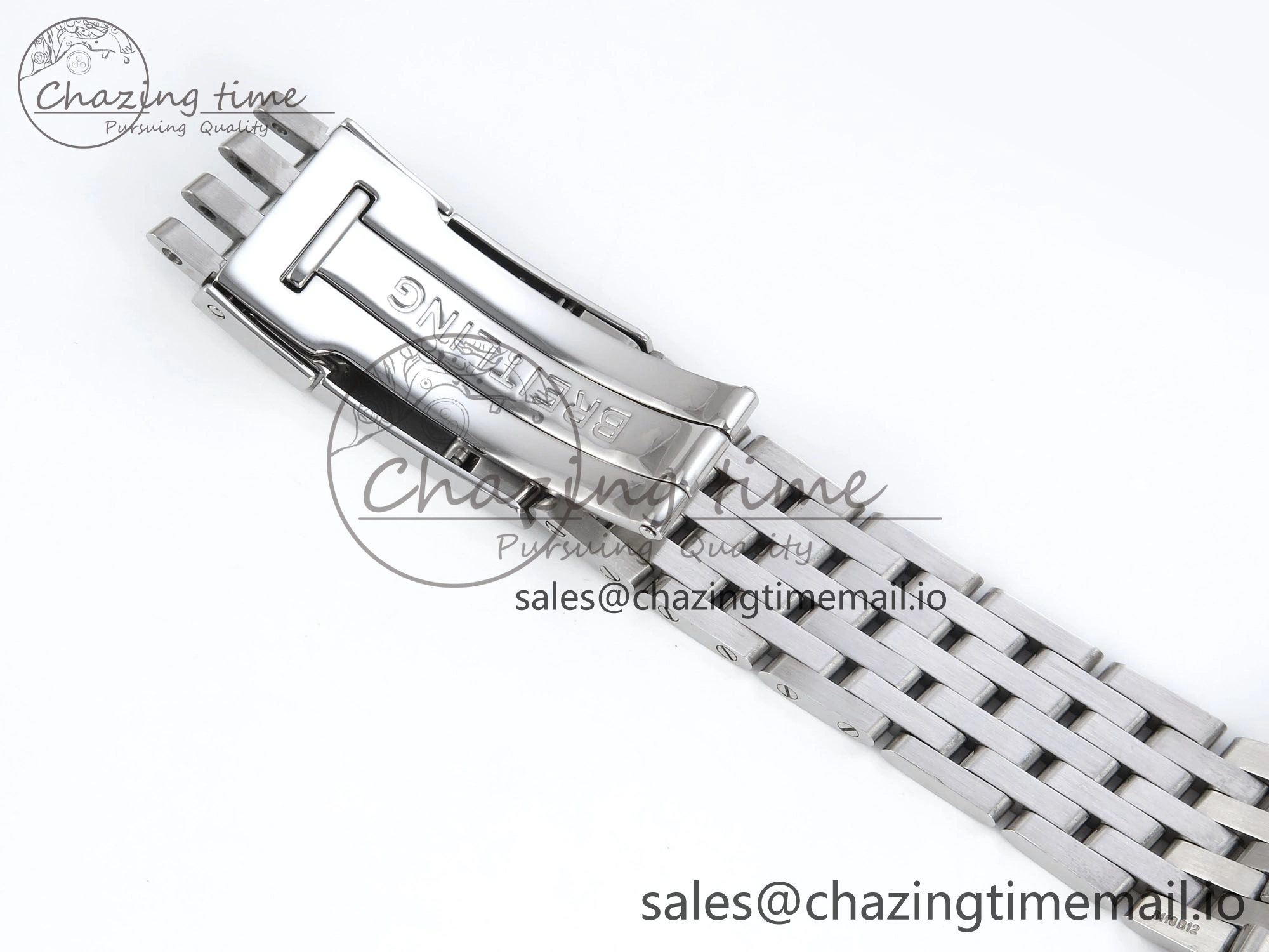 Navitimer 1 SS 38mm TF 1:1 Best Edition White Bezel Blue Dial on SS Bracelet A Affordable 5495