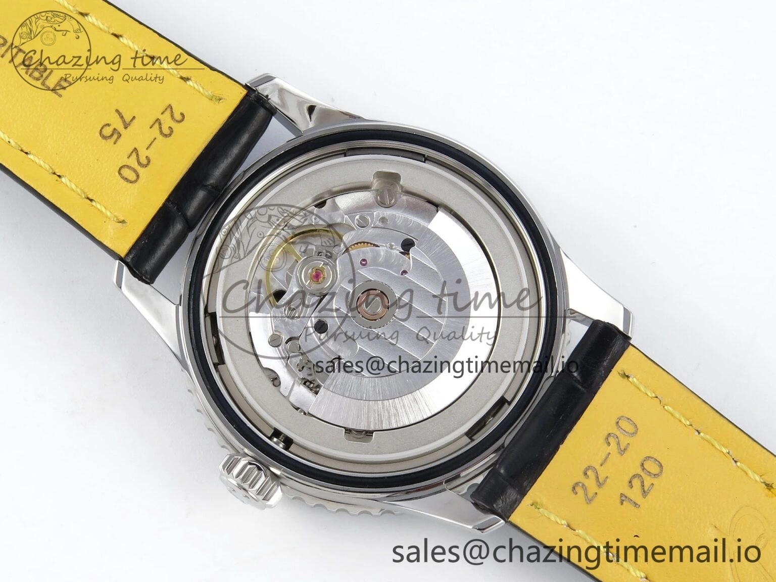Navitimer 1 SS 41mm TF 1:1 Best Edition Blue Bezel Blue Dial on Black Leather Strap A Efficient 5475