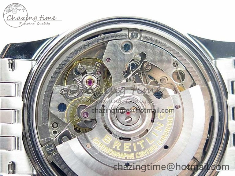 Navitimer 1 SS 43mm GF 1:1 Best Edition Blue Dial on SS Bracelet A SportInspired 5590