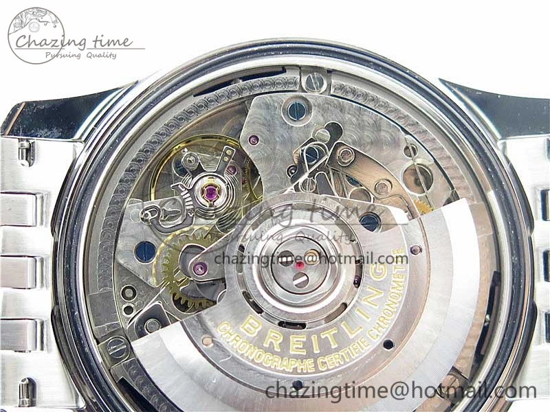 Navitimer 1 SS 43mm GF 1:1 Best Edition Blue Dial on SS Bracelet A SportInspired 5590
