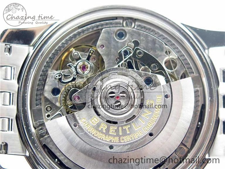 Navitimer 1 SS 43mm GF 1:1 Best Edition Blue Dial on SS Bracelet A SportInspired 5590