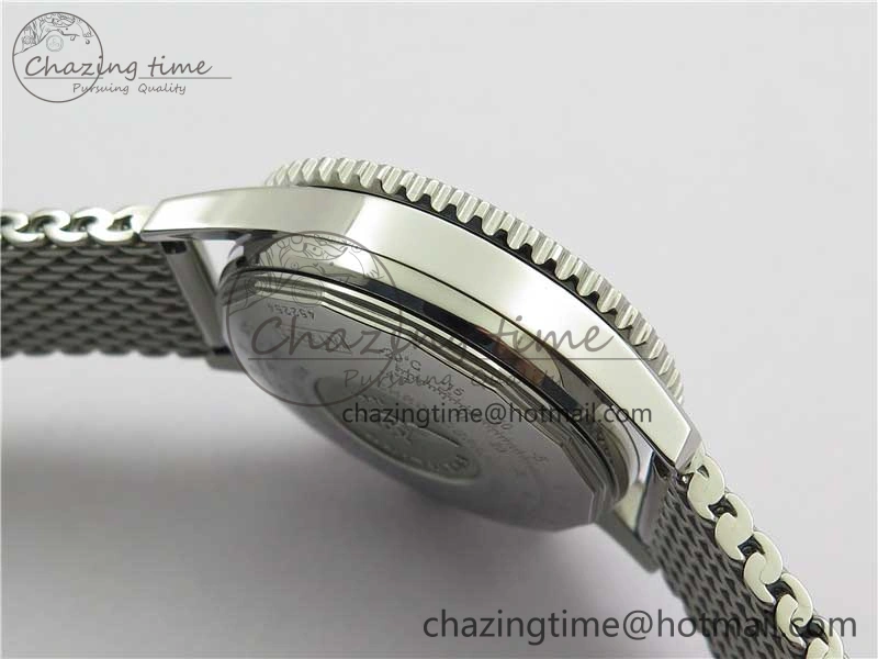 Navitimer 41mm SS B50 Best Edition SS Black Dial Numeral Markers on SS Bracelet A Sporty 5554