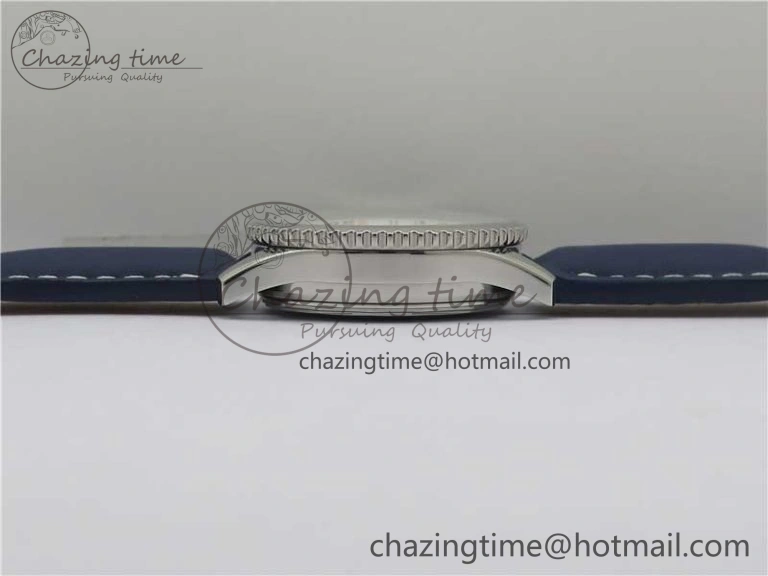 Navitimer 41mm SS B50 Best Edition SS Blue Dial Numeral Markers on Leather Strap A Soft 5548