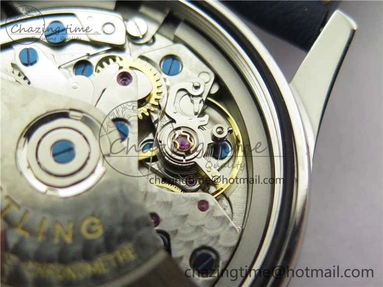 Navitimer 41mm SS B50 Best Edition SS Blue Dial Numeral Markers on Leather Strap A Soft 5548