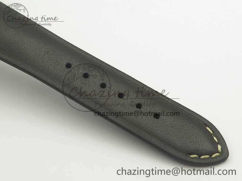 Navitimer 8 Automatic 41mm Black Steel ZF 1:1 Best Edition Black Dial on Black Leather Strap A OdorResistant 5616