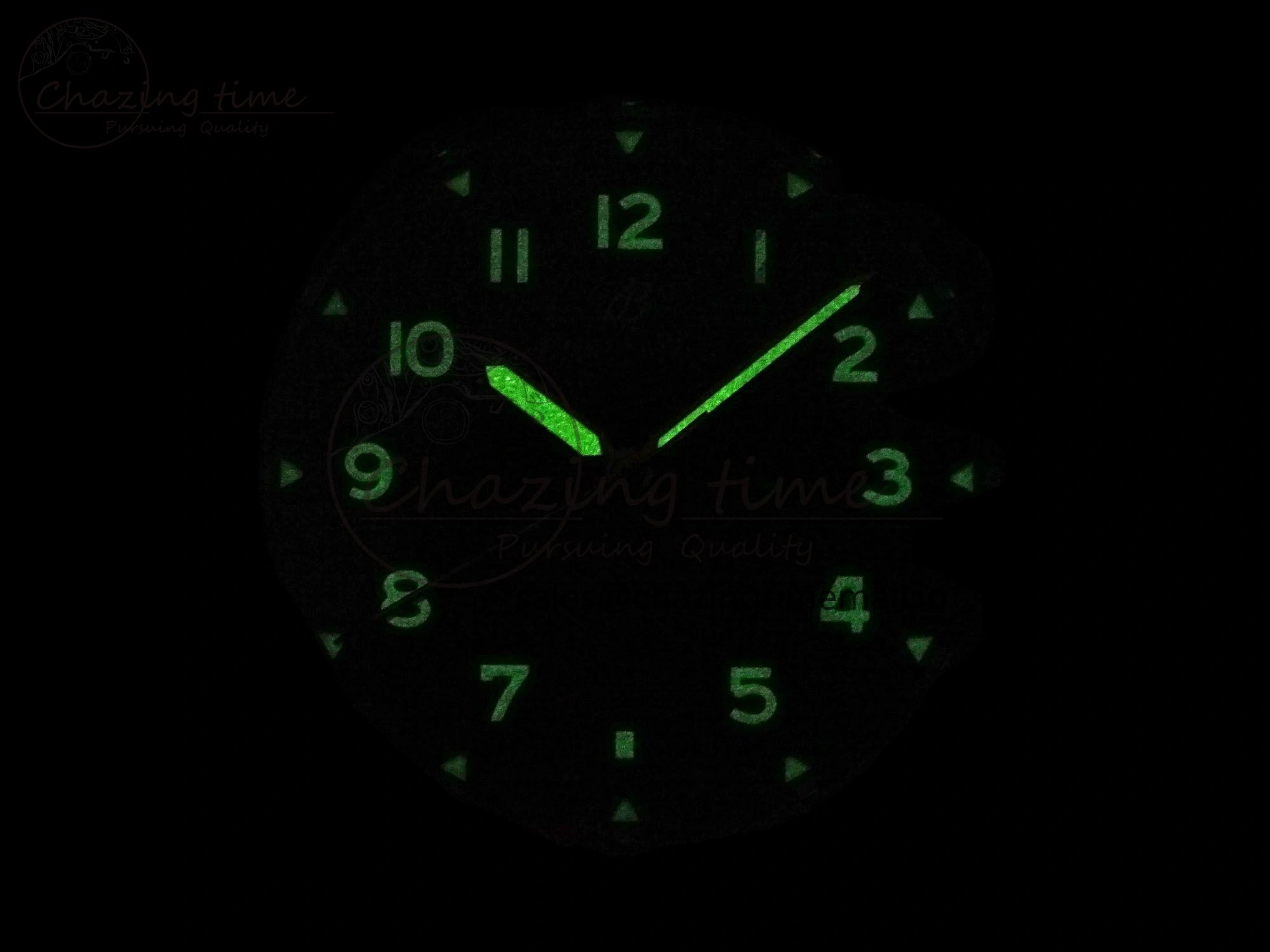 Navitimer 8 Automatic 41mm SS TF 1:1 Best Edition Black Dial on Black Leather Strap A Soft 5453