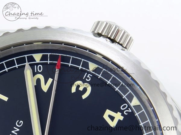ModernLook Navitimer 8 Automatic 41mm SS TF 1:1 Best Edition Black Dial on SS Bracelet A 5512