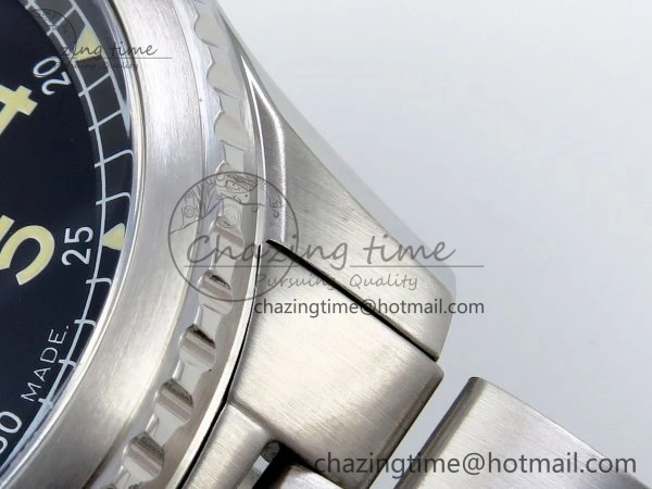 ModernLook Navitimer 8 Automatic 41mm SS TF 1:1 Best Edition Black Dial on SS Bracelet A 5512