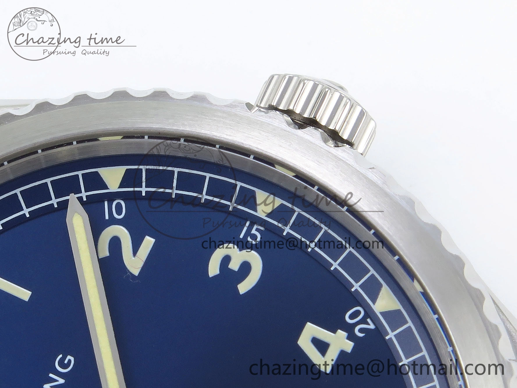 Navitimer 8 Automatic 41mm SS TF 1:1 Best Edition Blue Dial on SS Bracelet A HighQuality 5515